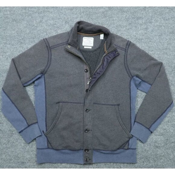 Men’s Tommy Bahama color block Fleece Jacket size small - Picture 1 of 4